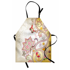 Flower Ornaments Apron