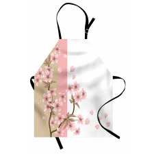 Romantic Sakura Blooms Apron