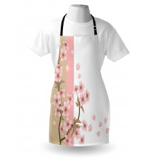 Romantic Sakura Blooms Apron