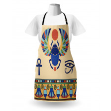 Scarab Eye Motif Apron