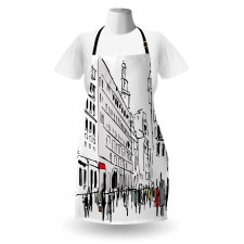 Ink Cityscape Street View Apron