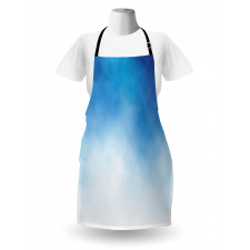 White Cloud in Clear Sky Apron