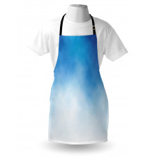 White Cloud in Clear Sky Apron