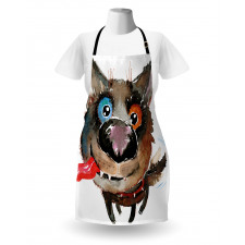 Funny Dog Puppy Apron