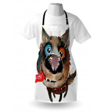 Funny Dog Puppy Apron