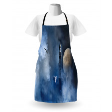 Castle on Clouds Gothic Apron