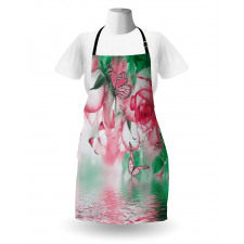 Rose Petals Butterfly Apron