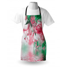 Rose Petals Butterfly Apron