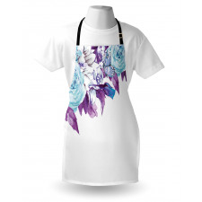 Vintage Flower Petals Apron