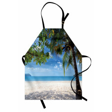 Tropical Beach Ocean Apron