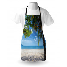 Tropical Beach Ocean Apron