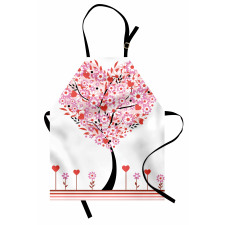 Heart Shaped Tree Apron