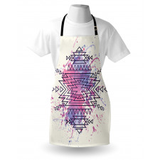 Motif Brushstroke Apron