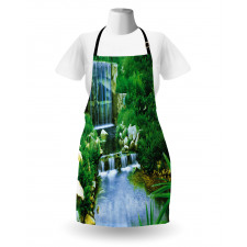 Waterfall Rocks Forest Apron