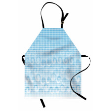 Spiral Circles Dots Apron