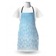 Spiral Circles Dots Apron