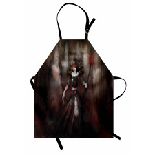 Medieval Evil Woman Myth Apron