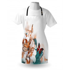 Colorful Butterflies Fly Apron
