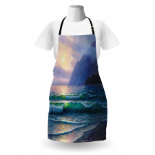 Ocean Morning Mountain Apron