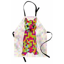 Cat Digital Colors Apron