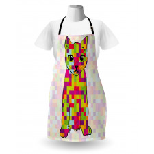 Cat Digital Colors Apron