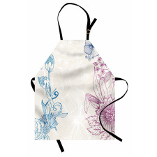 Flower Field Spring Art Apron