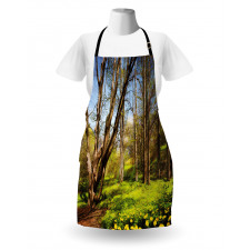 Spring Forest Flowers Apron