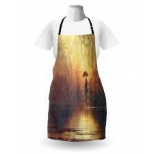 Woman Under the Rain Apron