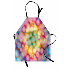 Hazy Balls Circular Hoop Apron