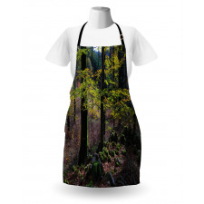 Trees Autumn Wilderness Apron