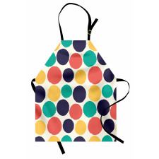 Modern Grunge Illustration Apron