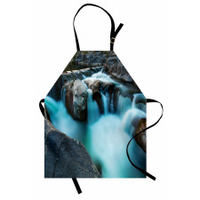 Waterfall Basalt Rocks Apron