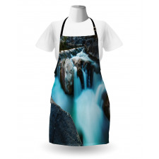 Waterfall Basalt Rocks Apron