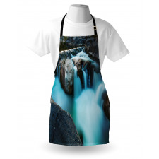 Waterfall Basalt Rocks Apron