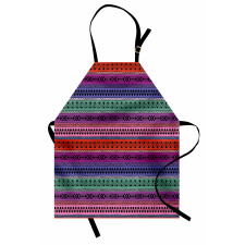 Geometric Colorful Apron