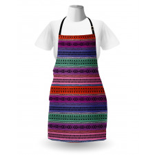 Geometric Colorful Apron