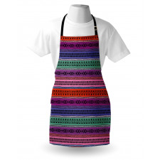 Geometric Colorful Apron