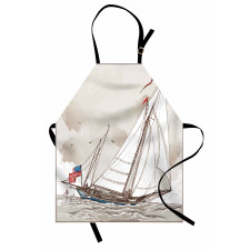 Antique American Yacht Apron