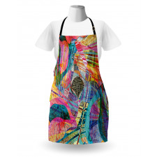 Retro Graphic Apron