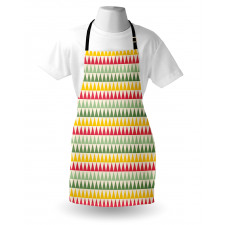 Triangles Colorful Apron