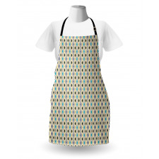 Oval Drop Like Forms Apron