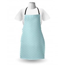 Swirled Waves Ocean Theme Apron