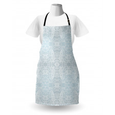 Swirled Floral Lines Apron