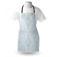 Swirled Floral Lines Apron