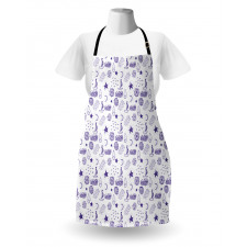 Boat Star Gulls Moon Shell Apron