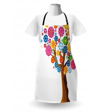 Tree Vibrant Blooms Apron