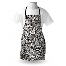 Winged Hearts Apron