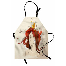 Muse Woman Grungy Mystic Apron