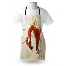 Muse Woman Grungy Mystic Apron