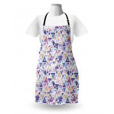 Triangular Space Art Apron